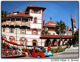 Efeito distorcido do vag�o de turismo