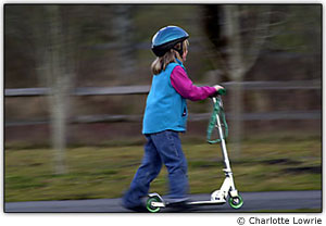 Imagem com velocidade lenta do obturador e o efeito panor�mico