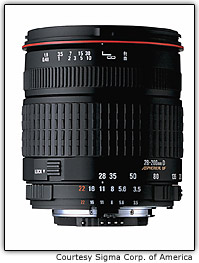 Lente teleobjetiva para uso generalizado