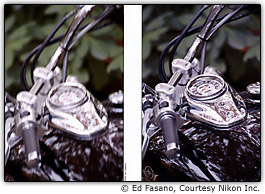 Demonstra��o da compensa��o de trepida��o da c�mera