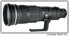 Teleobjetiva de 500 mm