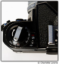 Mostrador ISO na c�mera