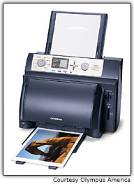 Impressora de sublima��o de corante Olympus P-400 para fotografia