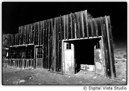 Posto de gasolina antigo